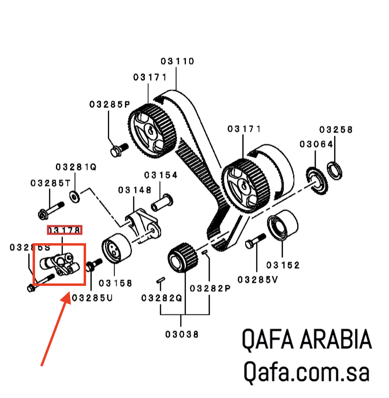 شداد / ضغاط سير التيمن ناتيفا