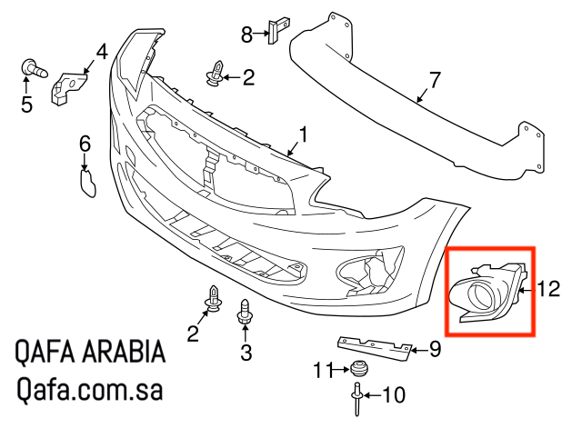 غطاء كشاف اتراج يمين 2020/2018