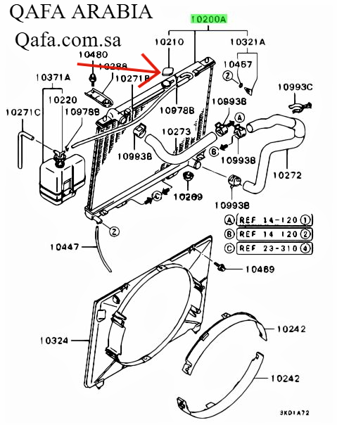CAP RADIATOR