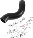 HOSE,INTER COOLER OUT AIR