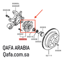 فلنجة هوب خلفي - باجيرو 3800 - 4 باب - موديل 2023/2008