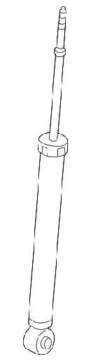 Rear Shock Absorber Attrage